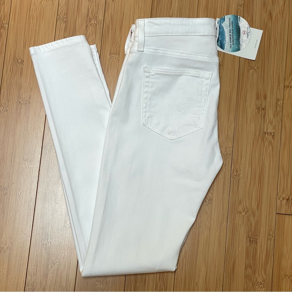 AG Farah Ankle Seamless High Rise Skinny Jeans Size 25